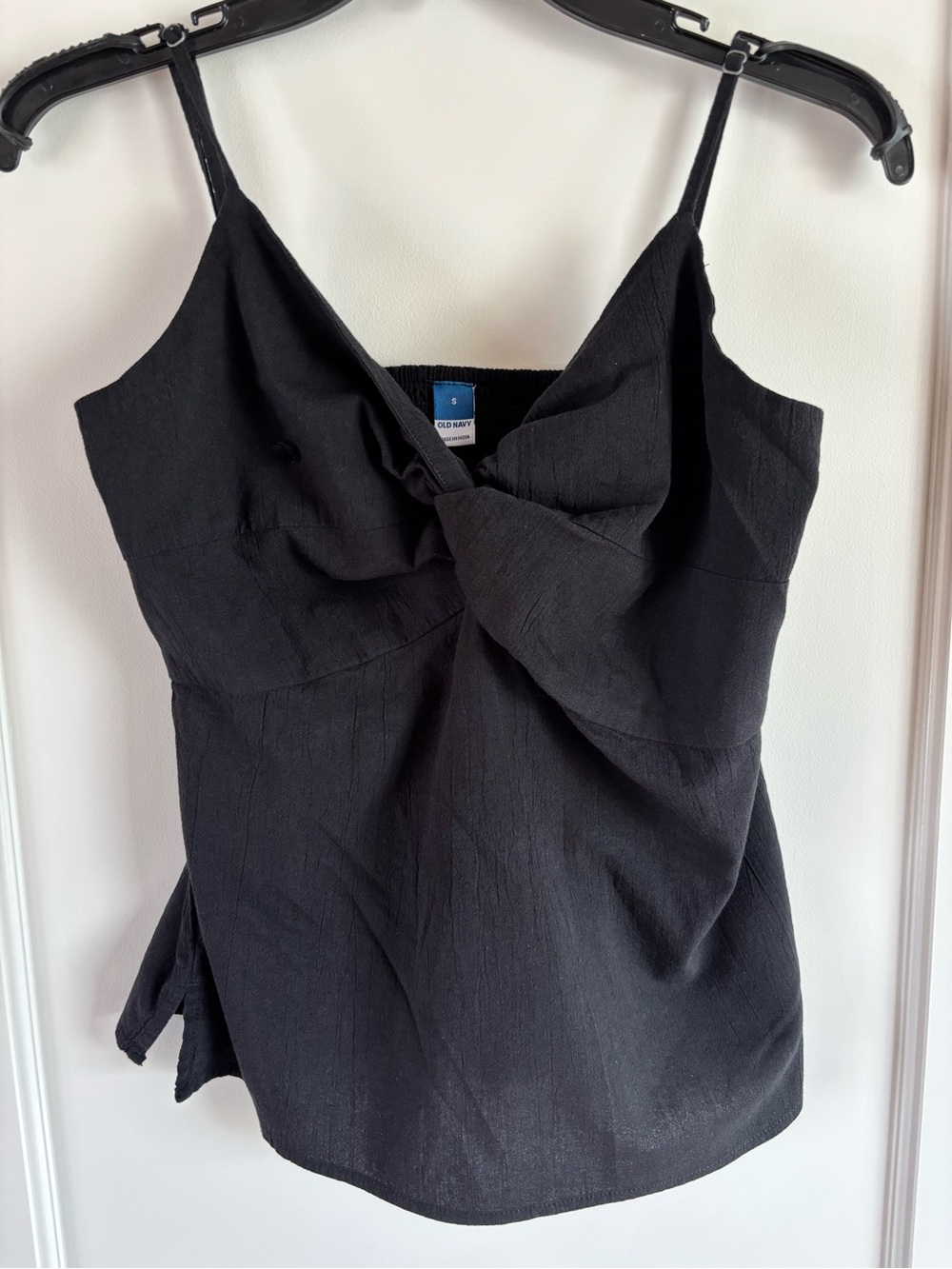 Old Navy Black Twist-Knot Camisole